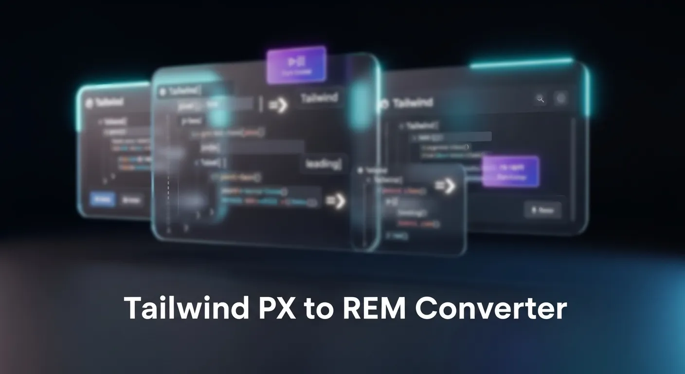 Tailwind px to rem Converter